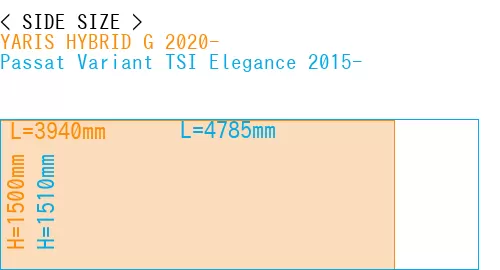 #YARIS HYBRID G 2020- + Passat Variant TSI Elegance 2015-